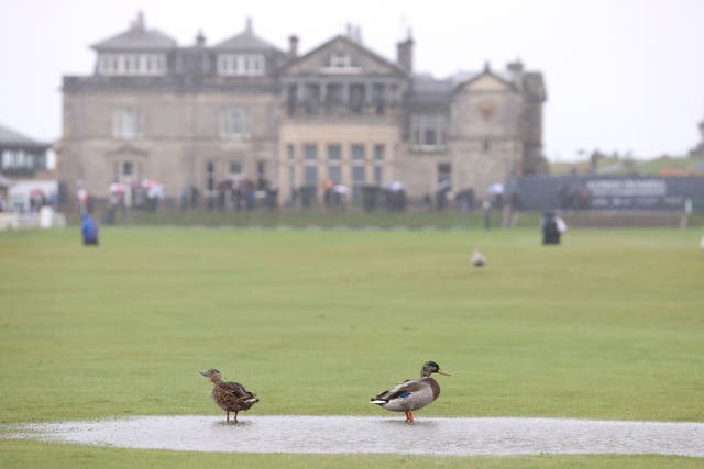 Play at the Alfred Dunhill Links Championship has been delayed (Steve Welsh/PA)