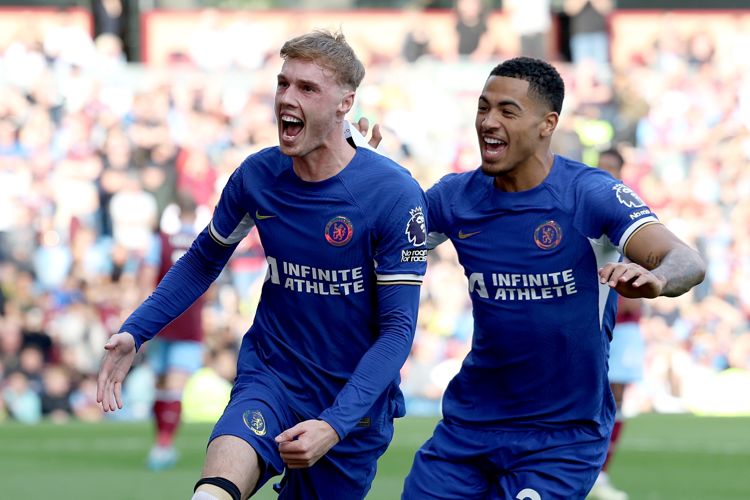 Cole Palmer scored his first Chelsea goal from the penalty spot