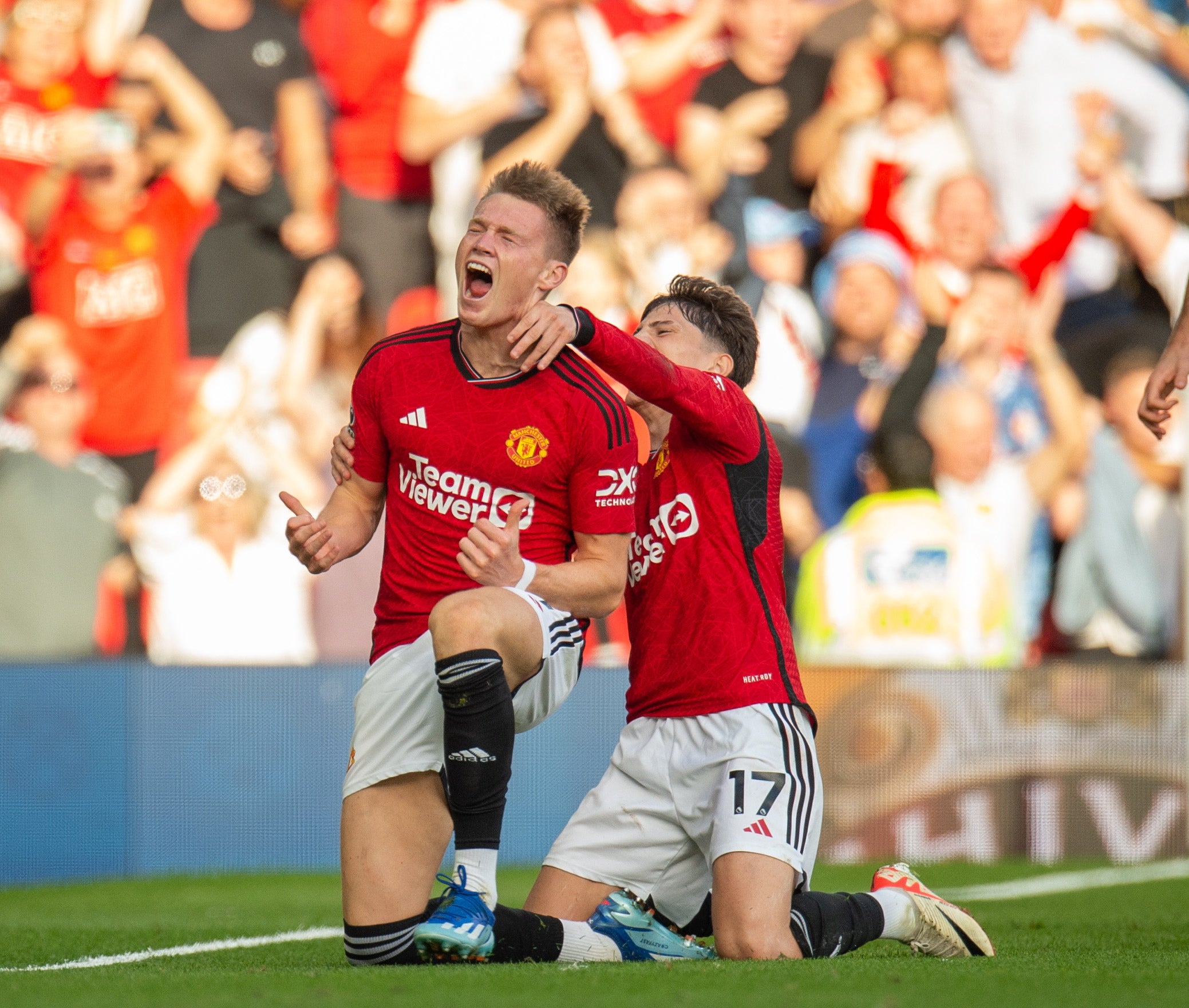 Two late goals from Scott McTominay ensured Man United beat Brentford 2-1 in their Premier League clash