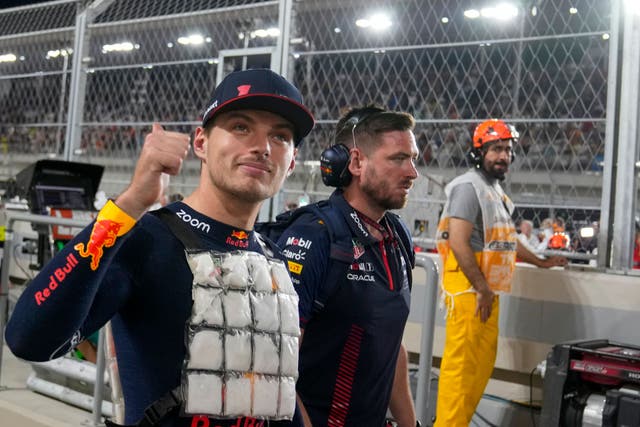 <p>Red Bull driver Max Verstappen is world champion again (Darko Bandic/AP)</p>
