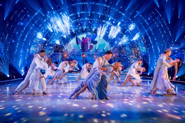 <p>‘Strictly’ professionals open Movie Week with a Disney-themed number </p>