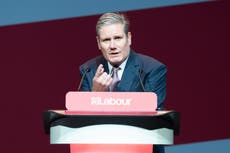 Labour Party conference – live: Rayner pledges council house plan, saying Tories ‘look down’ on tenants