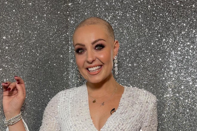 The professional dancer is now using her platform to raise awareness of breast cancer