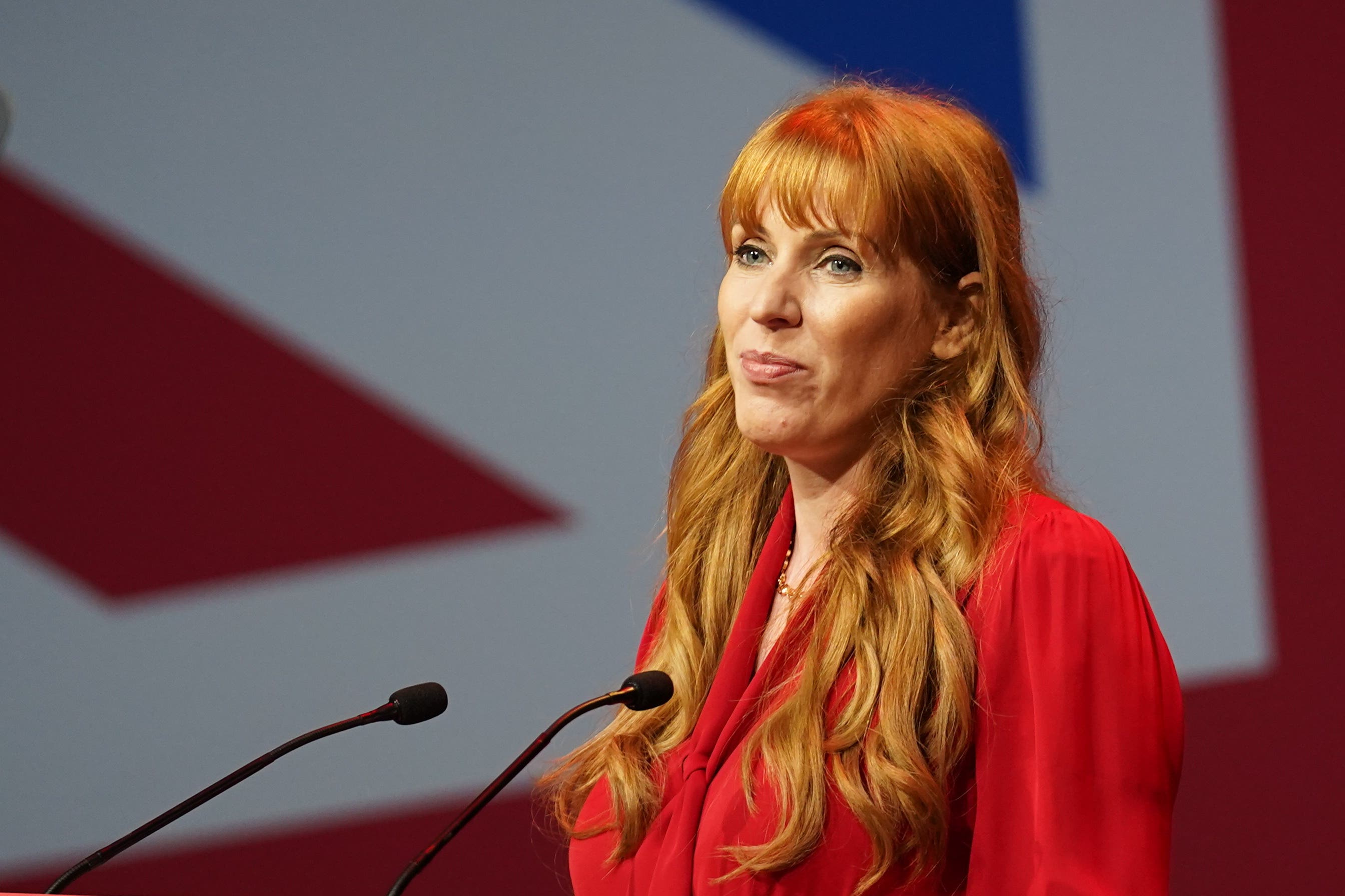 Deputy Labour leader Angela Rayner pledged to protect workers’ rights