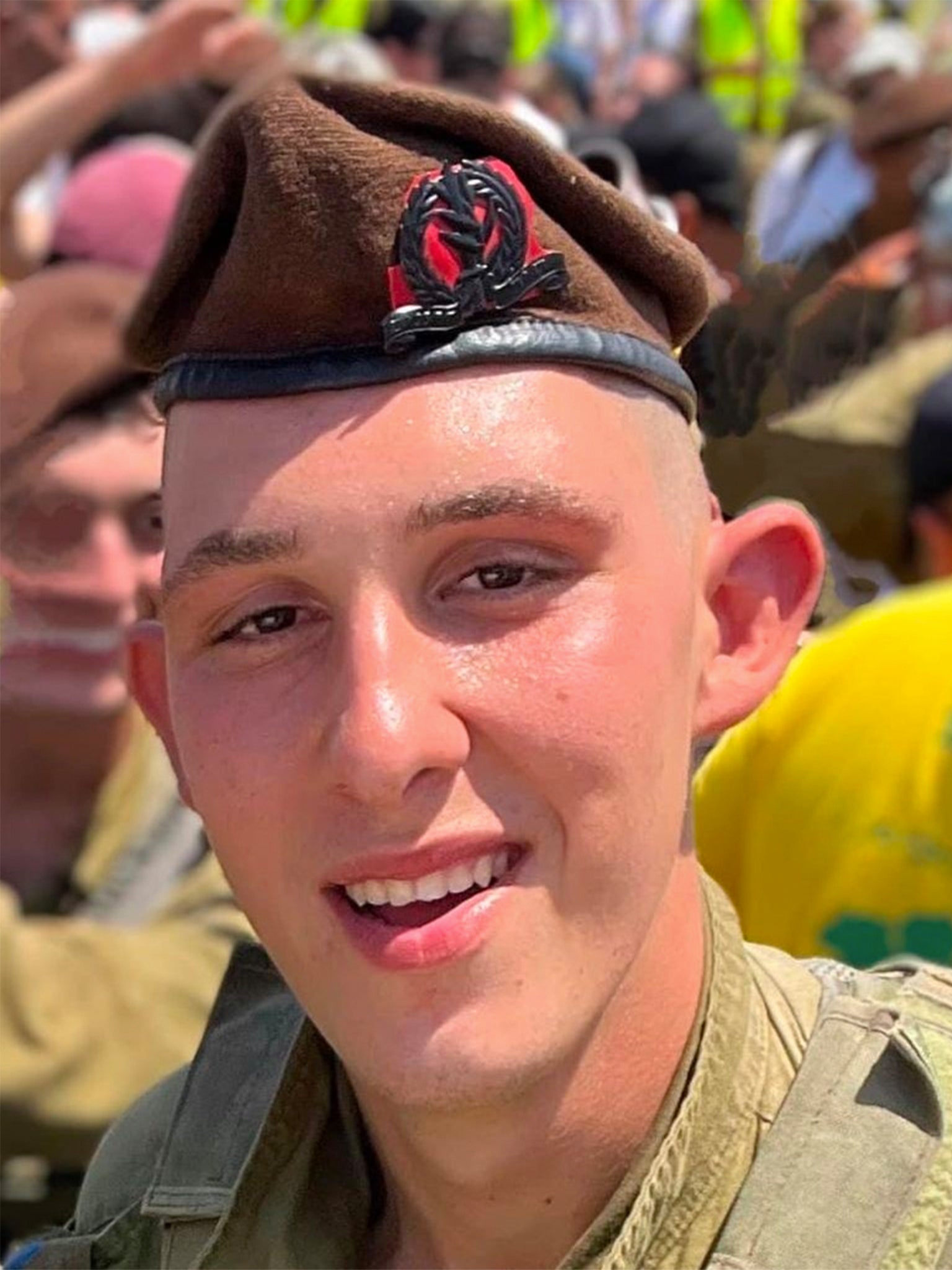 Nathanel Young had gone to school in north London and was serving in the Israeli army