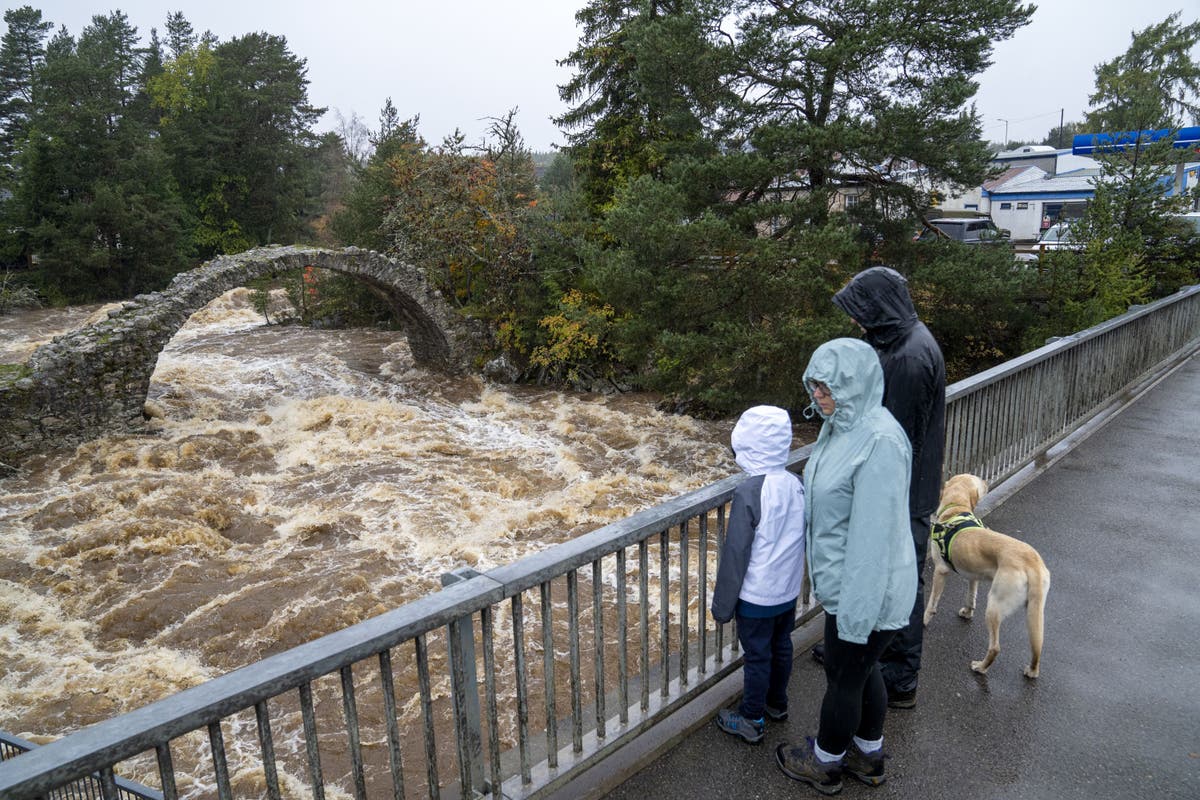 ‘Risk to life’ from flooding remains as heavy rain continues in ...