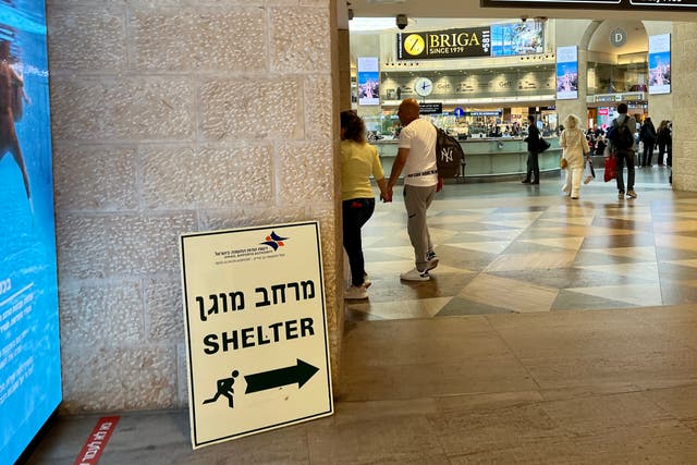 <p>Flight disruption: Ben Gurion International Airport in Tel Aviv, Israel</p>