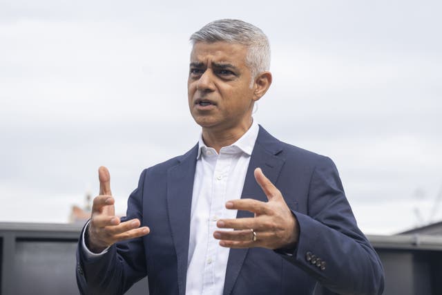 Sadiq Khan called for a better-resourced public awareness campaign to reach voters most affected by the changes (Danny Lawson/PA)