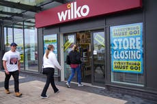 Shoppers grab final bargains as Wilko closes doors for good
