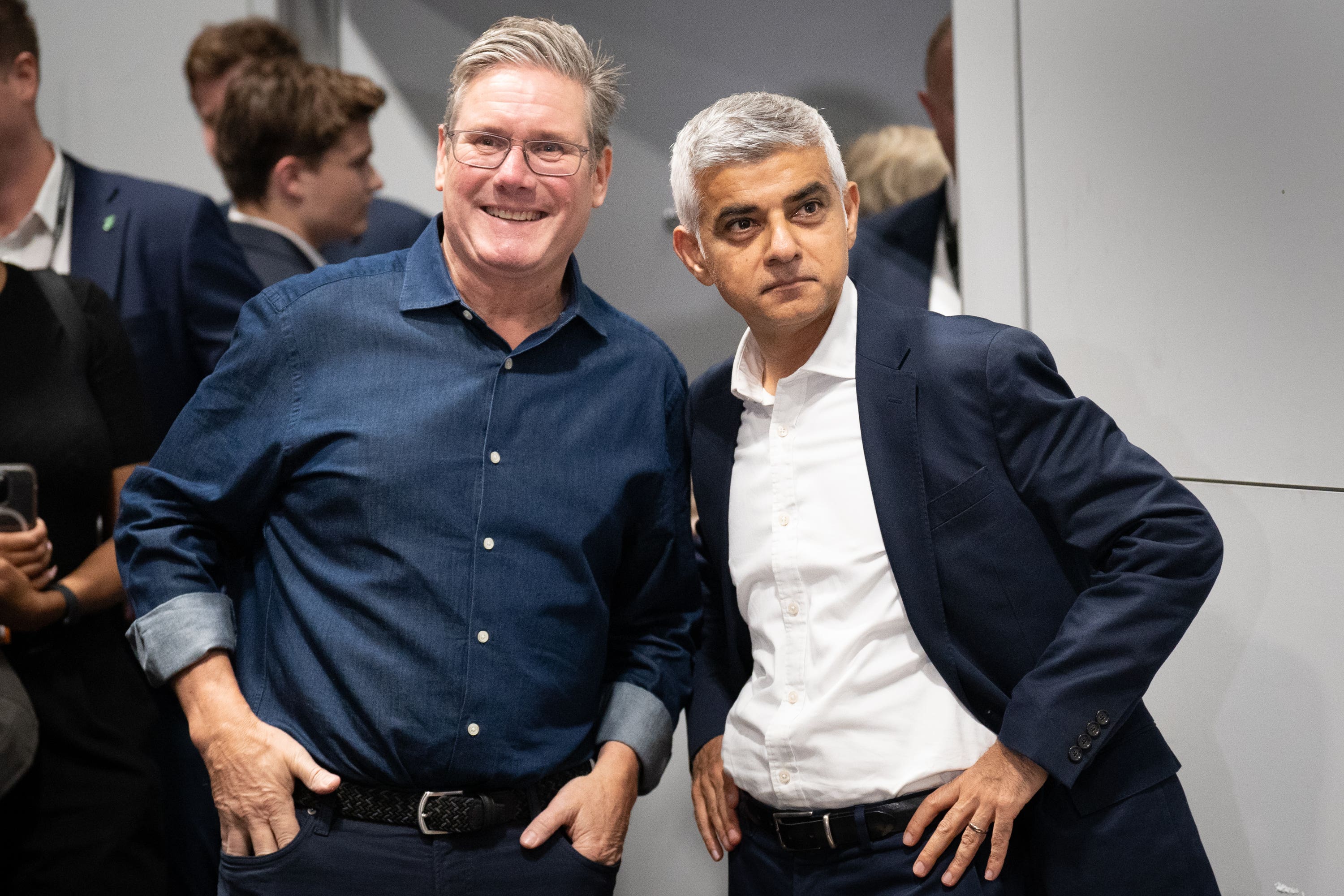 Sadiq Khan said he feared the Conservatives were trying to ‘re-run the 2016 mayoral contest’ (Stefan Rousseau/PA)