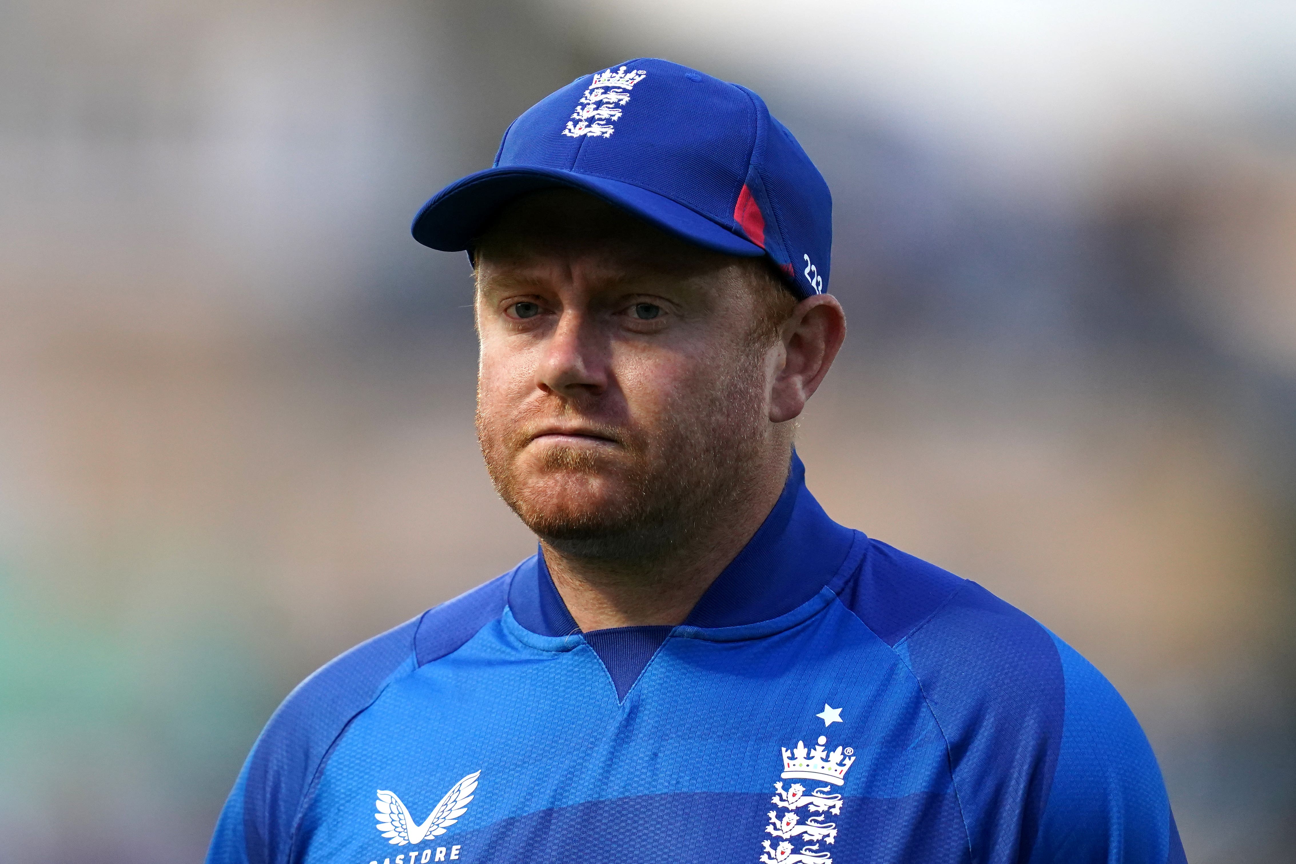 Jonny Bairstow is conscious of the outfield in Dharmashala (John Walton/PA)
