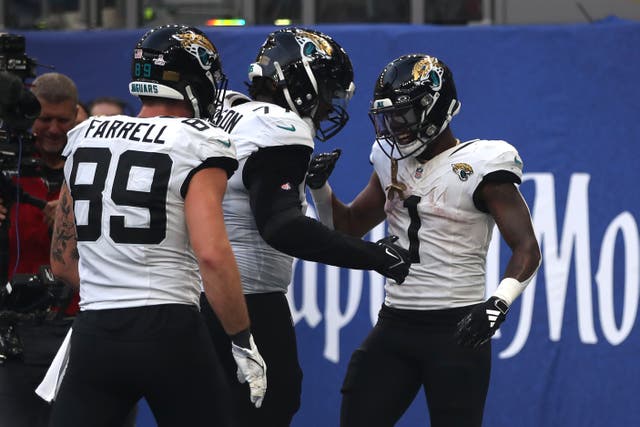 Jacksonville clinched back-to-back international wins (Simon Marper/PA)