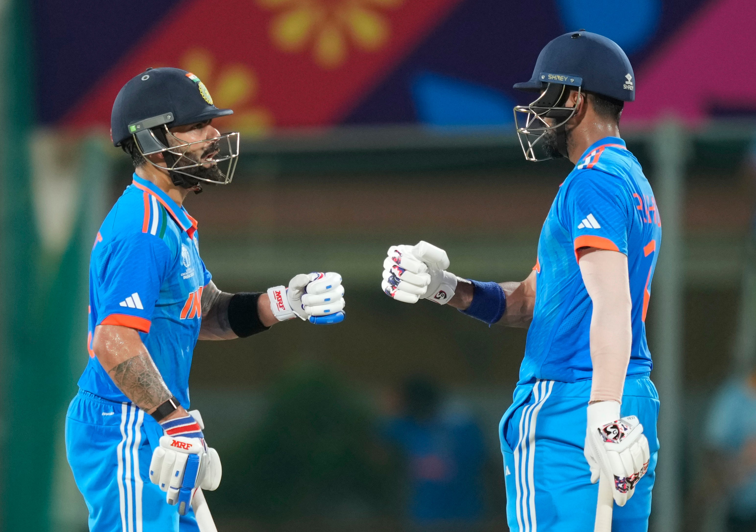 KL Rahul and Virat Kohli steered India to victory over Australia