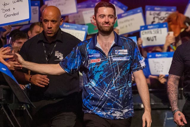 Luke Humphries won his first major title after winning the World Grand Prix (PDC/PA)