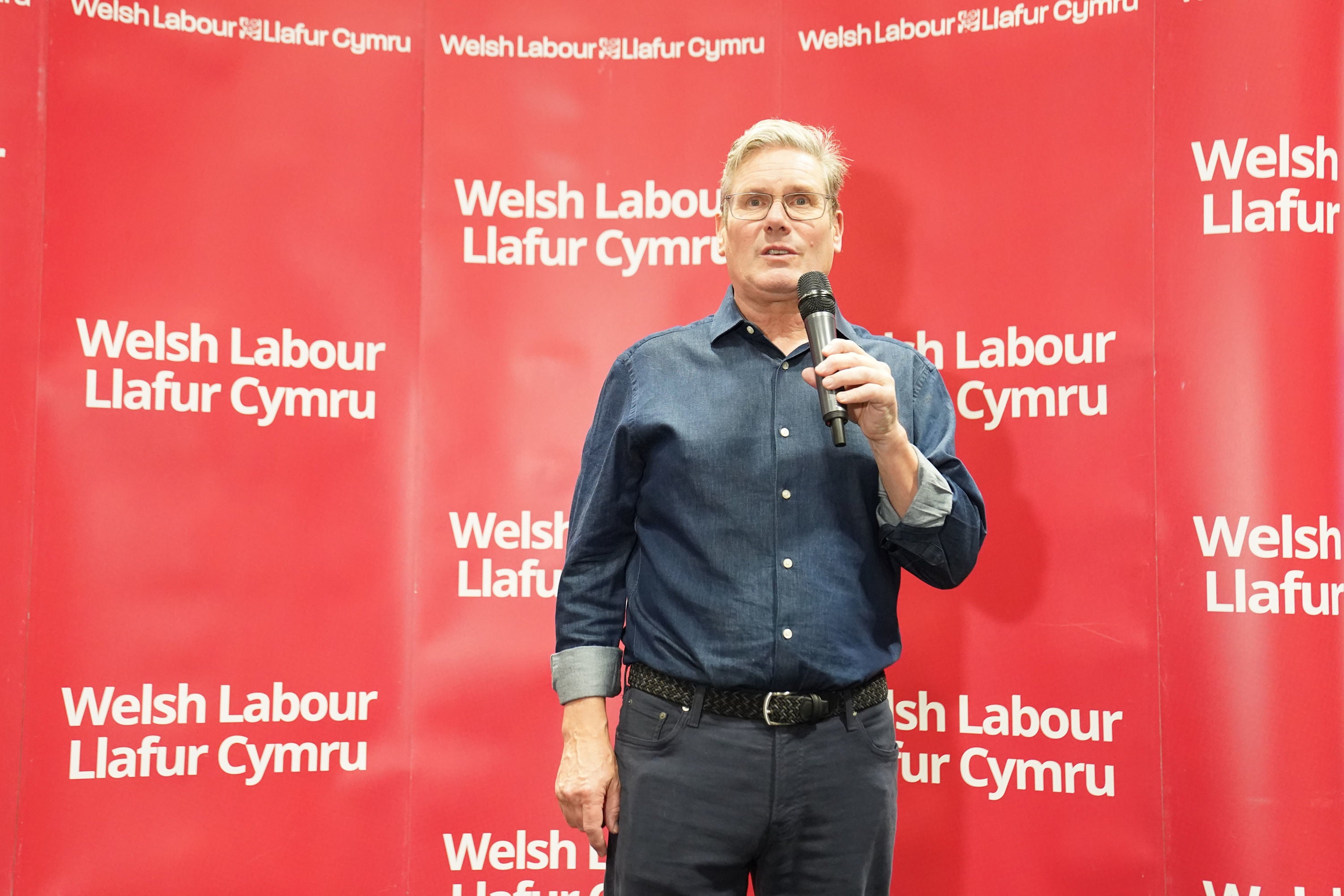 Keir Starmer at the Labour conference on Monday