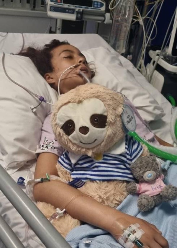 The 12-year-old’s family were worried she wouldn’t pull through