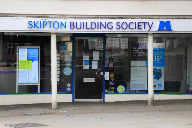Skipton Building Society has launched a low-rate mortgage range aiming to support borrowers at risk of payment difficulties (Mike Egerton/PA)