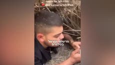 Israel festival revellers record messages to loved ones as they hide from Hamas terrorists in undergrowth