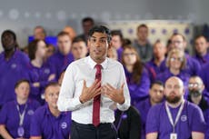 Rishi Sunak admits list of HS2 replacement projects just ‘illustrative’ and not pledges
