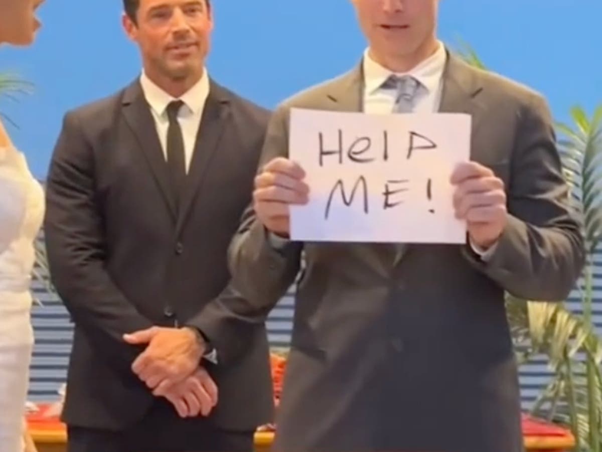 Groom sparks backlash for embarrassing his bride on their wedding day: &lsquo;Help me&rsquo;