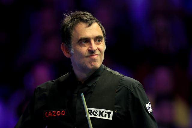 Ronnie O’Sullivan held on to his number one ranking for now (Bradley Collyer/PA)