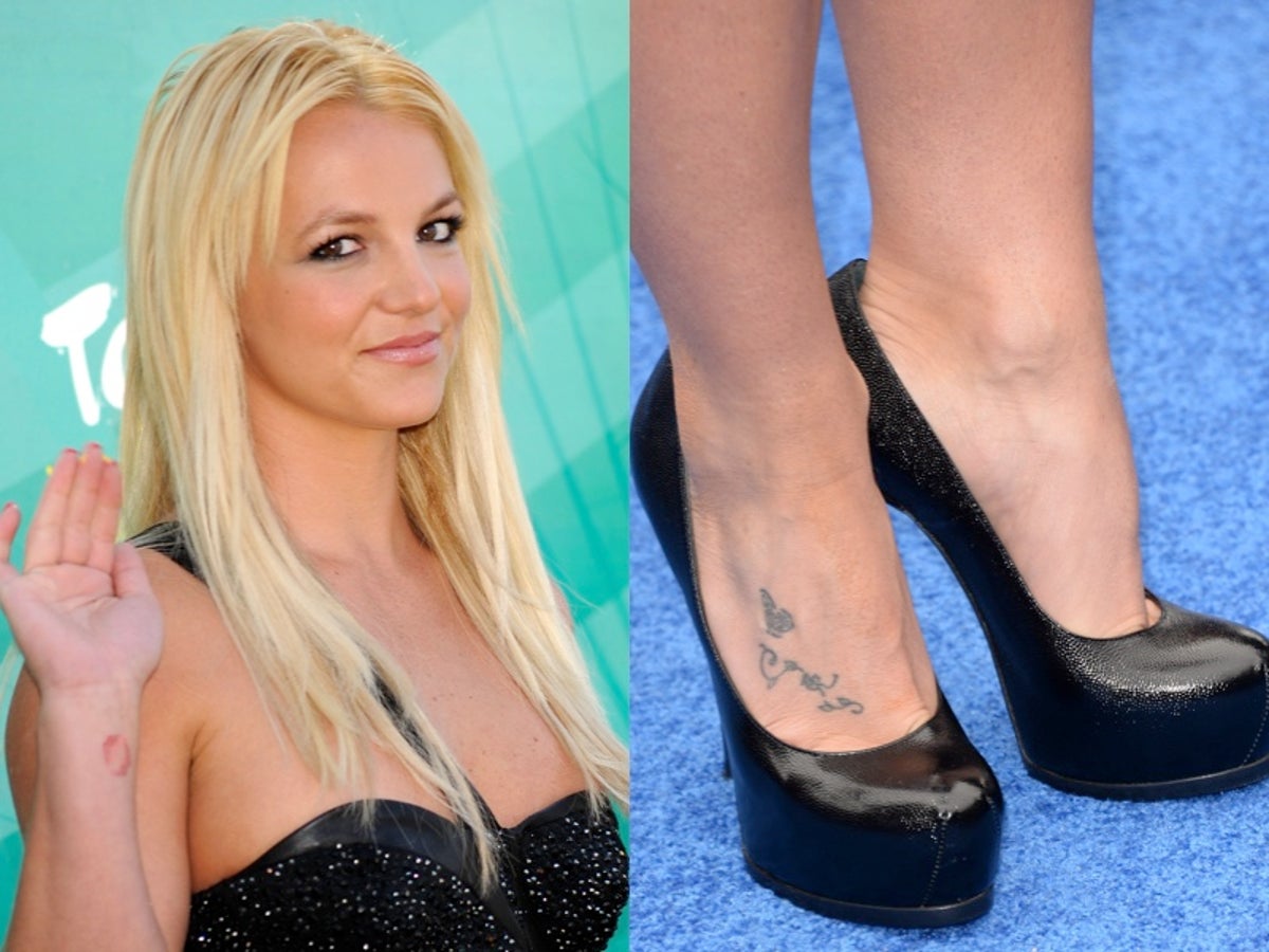 Ink me baby one more time: All of Britney Spears’ tattoos and their meanings