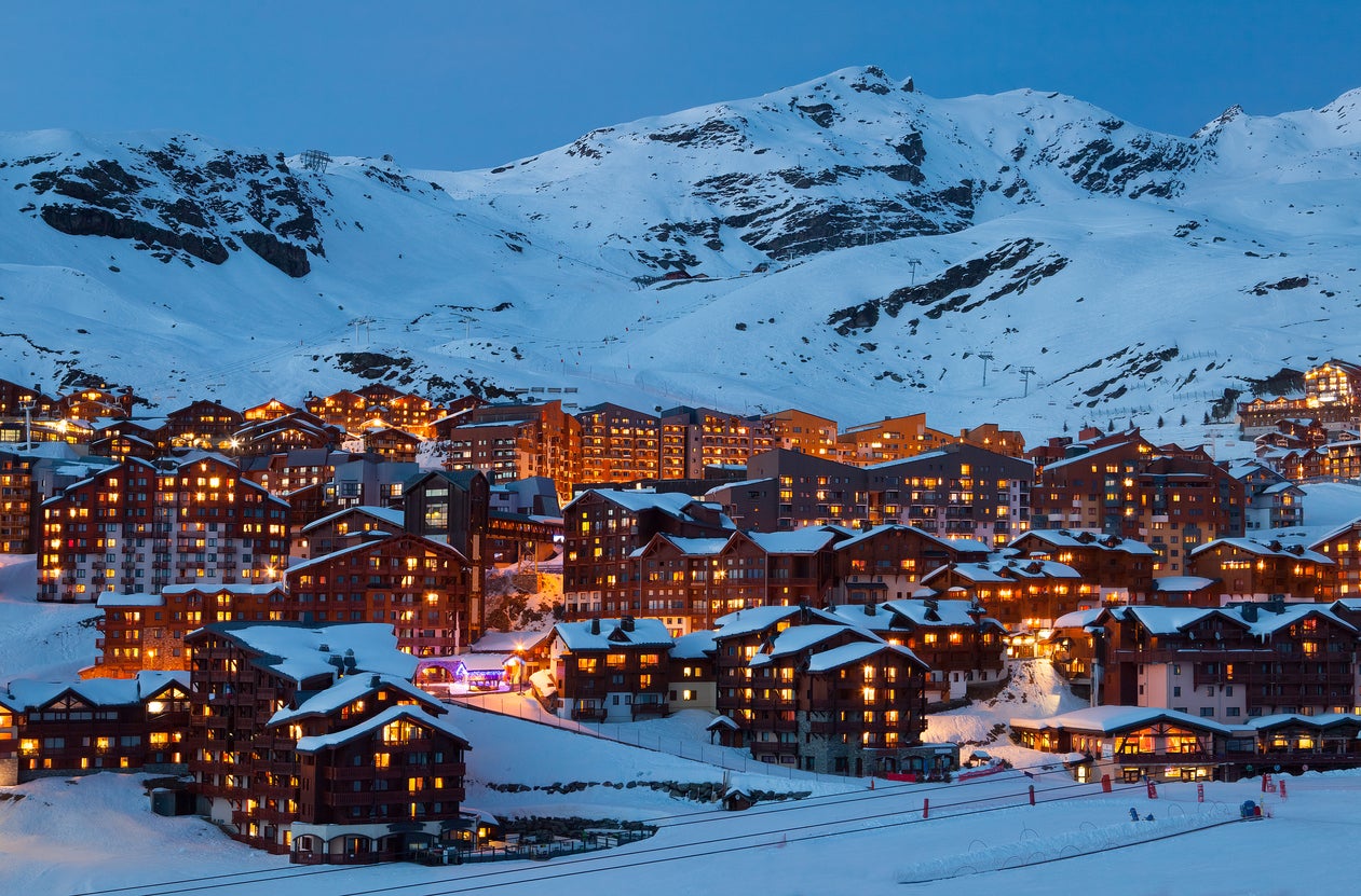 Val Thorens is the highest ski resort in Europe