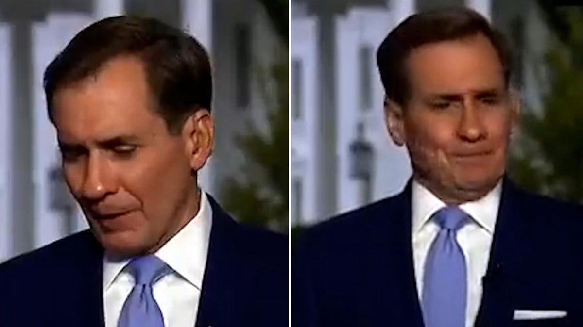 White House spokesperson John Kirby chokes up talking about Israel attack with Jake Tapper