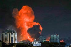 Israel-Hamas war live: IDF fires shells ‘back at Syria’ as US in talks about safe passage for Gaza civilians