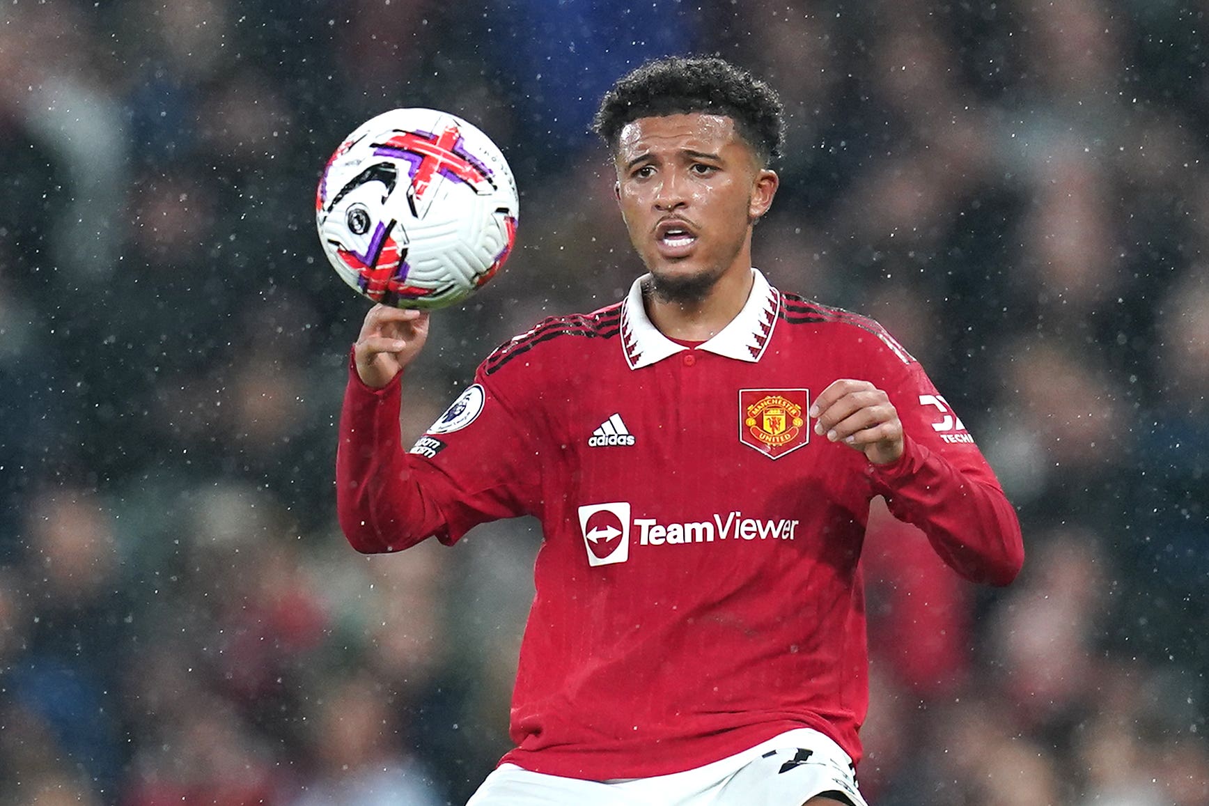 Jadon Sancho is out of favour at Manchester United (Nick Potts/PA)