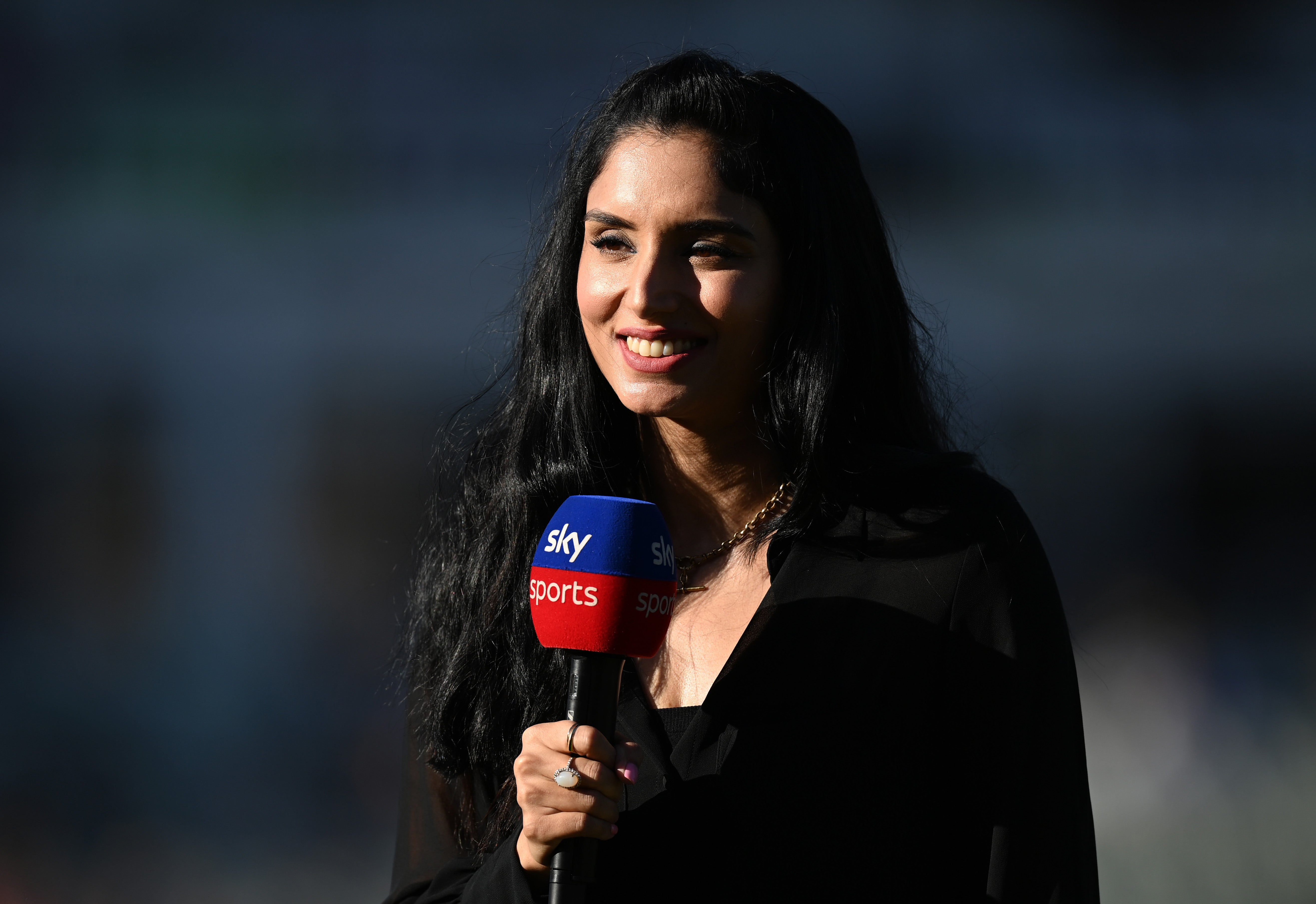 File photo: Zainab Abbas during the The Hundred match between Birmingham Phoenix Men and Southern Brave Men at Edgbaston in Birmingham on 10 August 2022