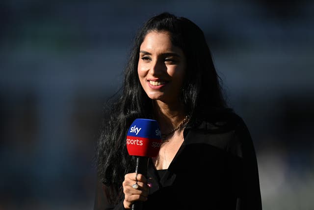 <p>File photo: Zainab Abbas during the The Hundred match between Birmingham Phoenix Men and Southern Brave Men at Edgbaston in Birmingham on 10 August 2022</p>