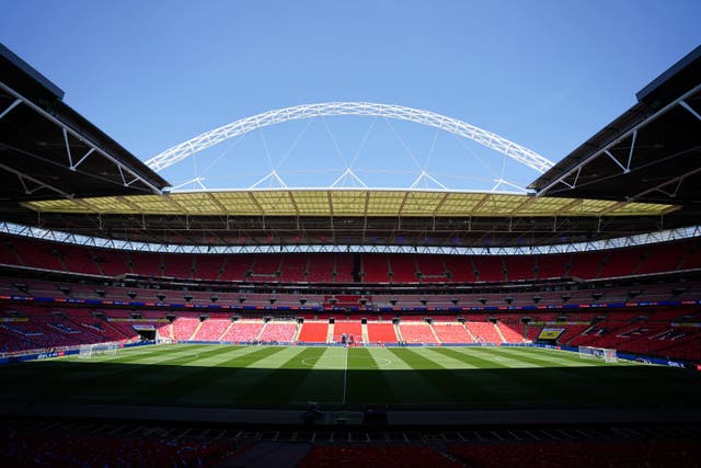 Wembley is one of 10 venues selected to host matches at Euro 2028 (Zac Goodwin/PA)