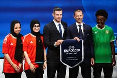 FA reveal tournament plans after UK and Ireland confirmed as Euro 2028 hosts