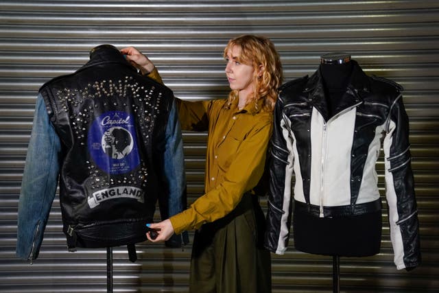 The Wham! star’s La Rocka jacket is listed for between £30,000 and £60,000 (Andrew Matthews/PA)