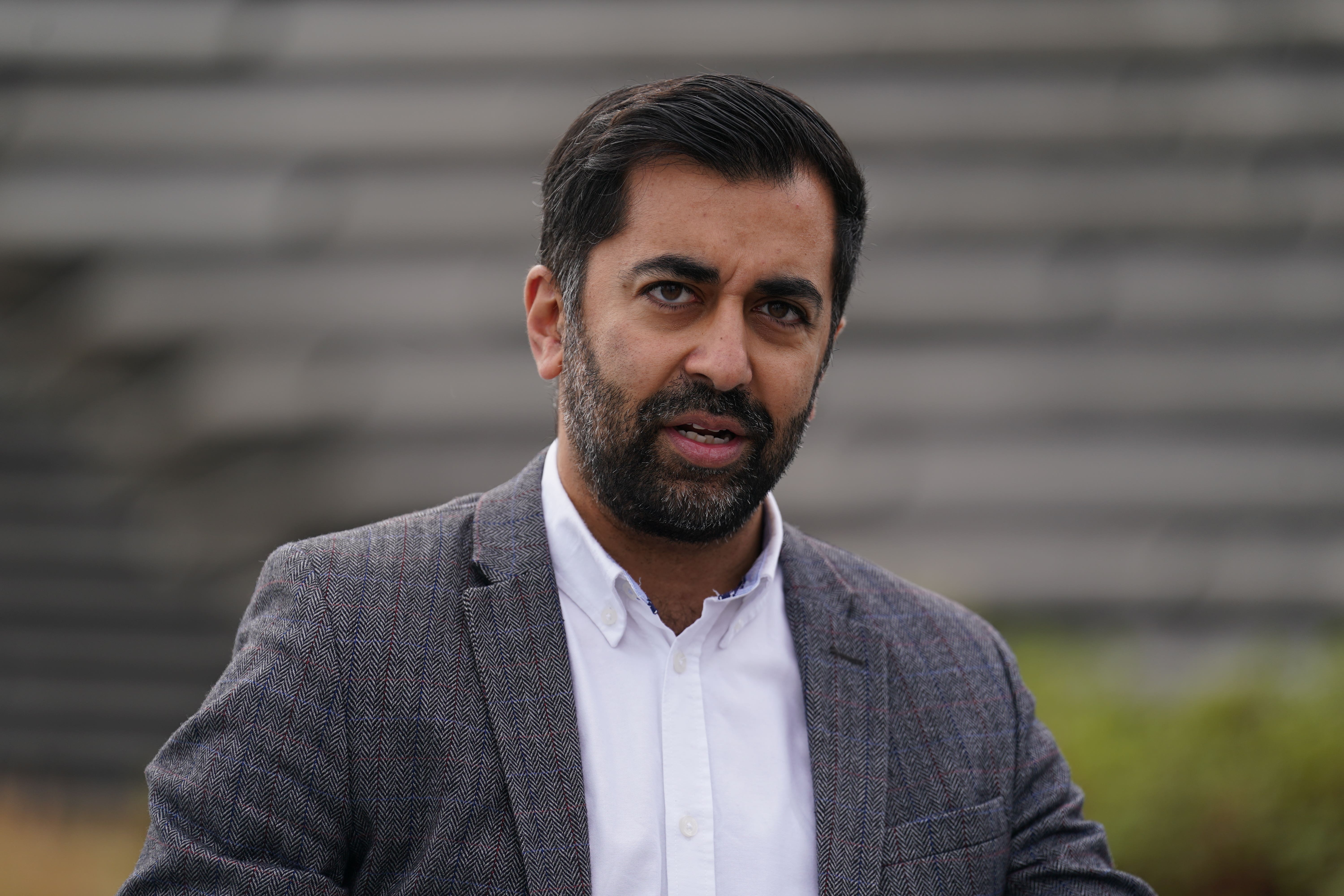 Humza Yousaf has urged the UK Government to demand a ceasefire in Israel and Gaza (Andrew Milligan/PA)