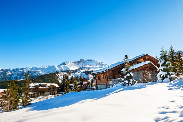<p>Chalets are mainly found in French and Swiss ski resorts </p>