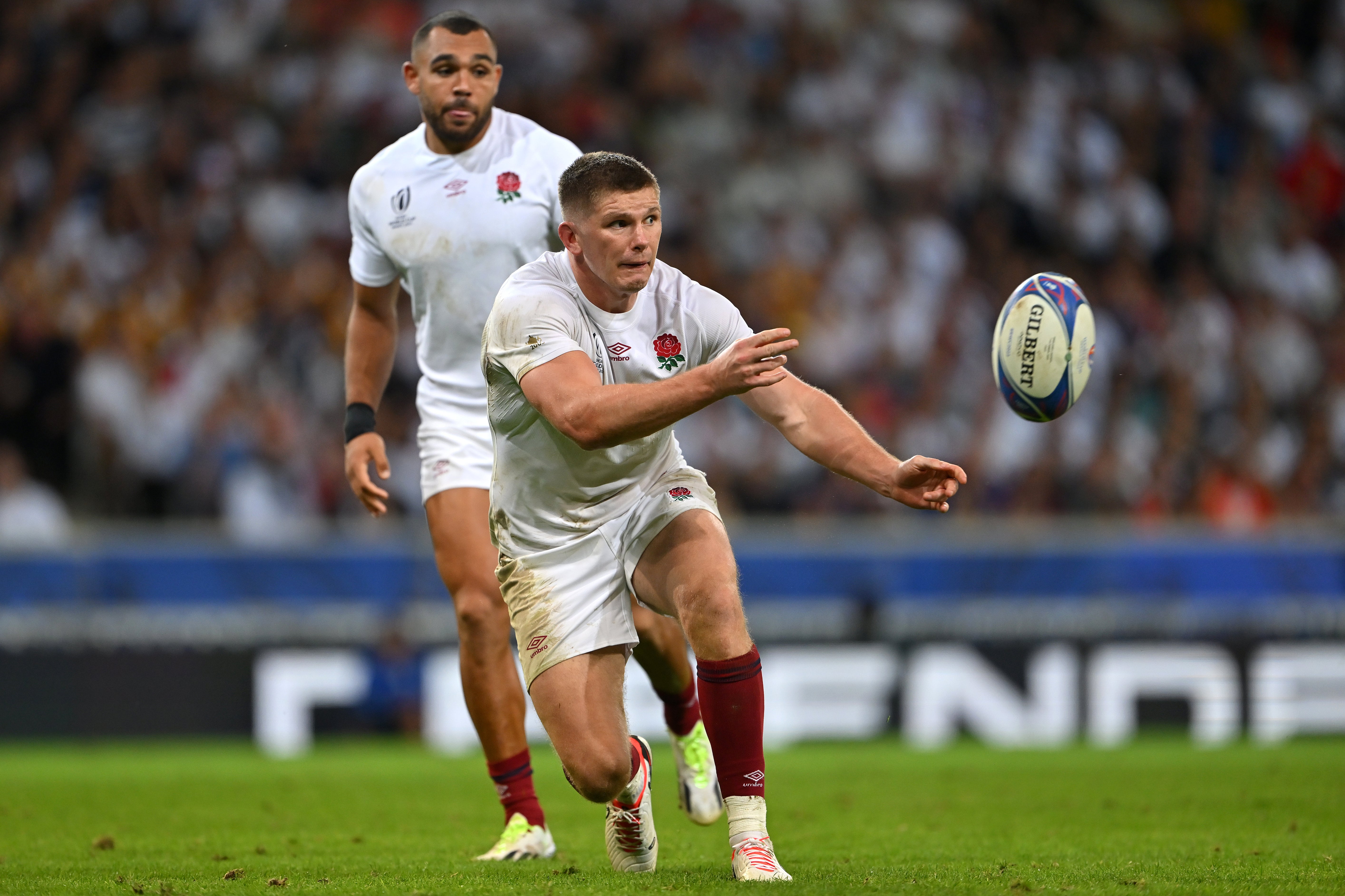 England captain Owen Farrell was short of his best in the scratchy win over Samoa