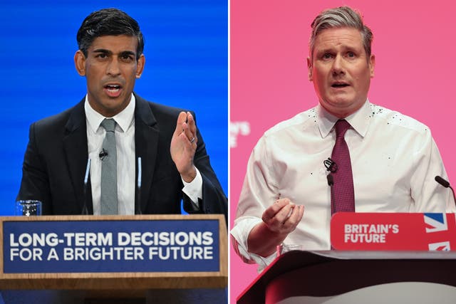<p>For many voters, TV debates will be the first time they have paid attention to the choice between Sunak and Starmer as prime minister </p>