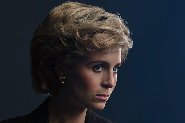 Diana, Princess of Wales is played by Yolanda Kettle in The Interview which takes to the stage at London’s Park Theatre later this month (Michael Wharley/Park Theatre/PA)