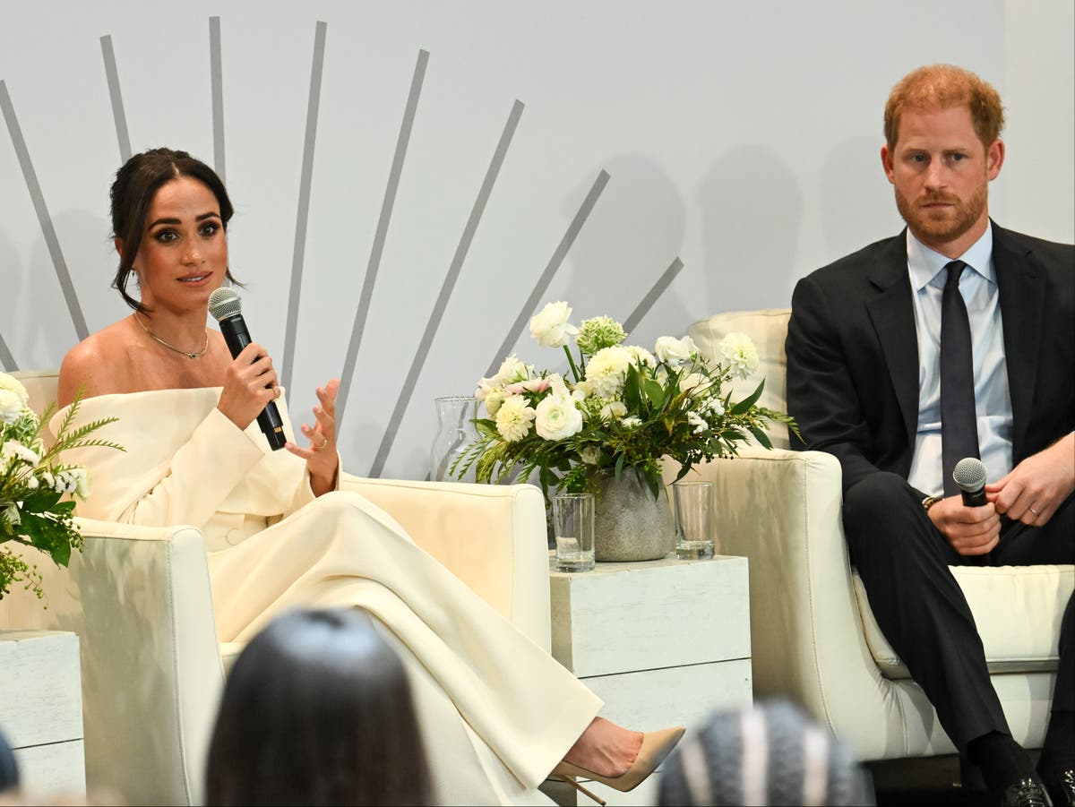 Meghan Markle and Prince Harry host Mental Health Summit in NYC Meghan Markle and Prince Harry host Mental Health Summit in NYC
