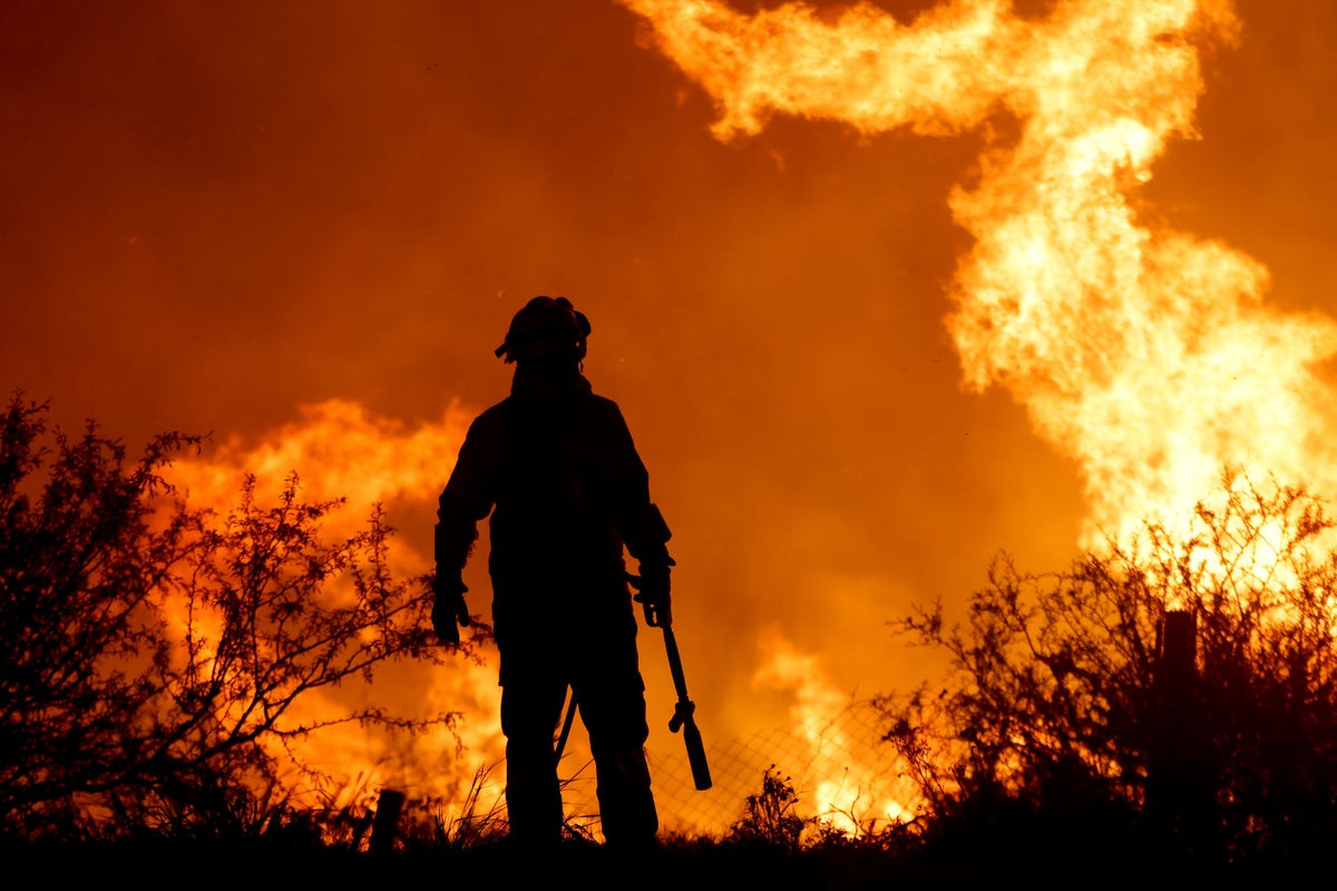 Evacuations are underway in Argentina’s Cordoba province as wildfires grow amid heat wave