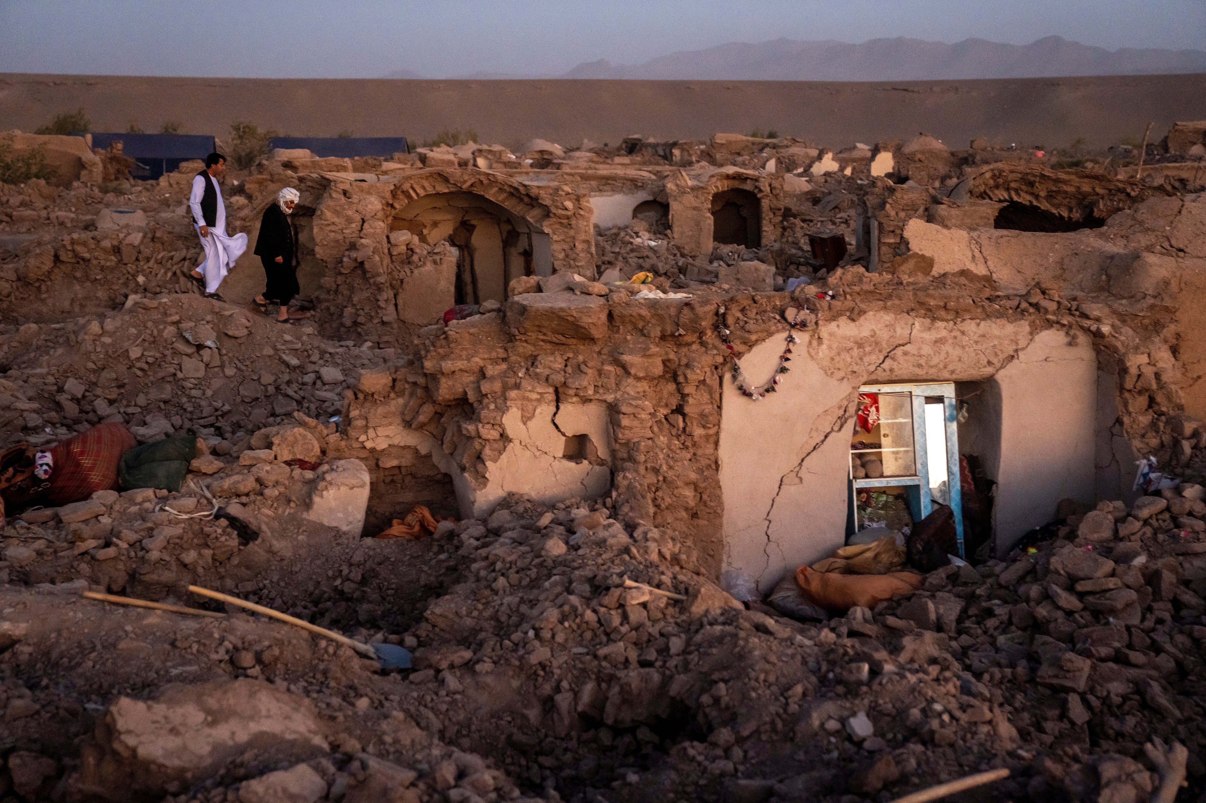 Afghanistan Earthquake Burying the Dead