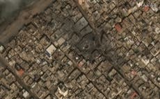 Satellite images show deadly destruction of Gaza after Israel responds to Hamas attack