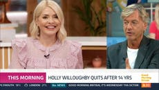Holly Willoughby quitting This Morning is ‘brave and wise’, says Richard Madeley