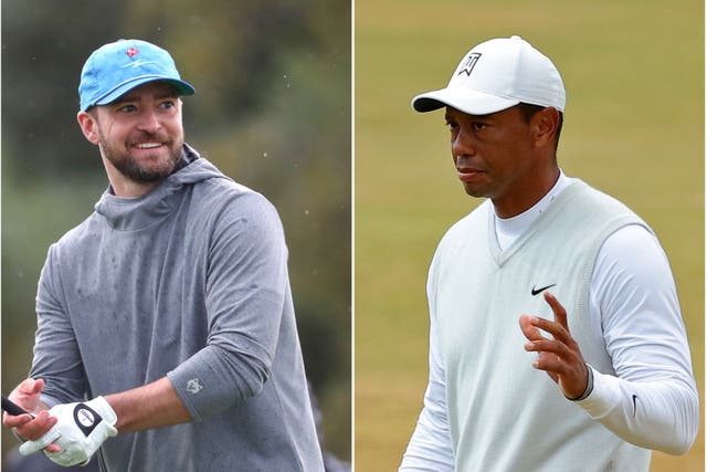 <p>Justin Timberlake and Tiger Woods are friends and business partners</p>