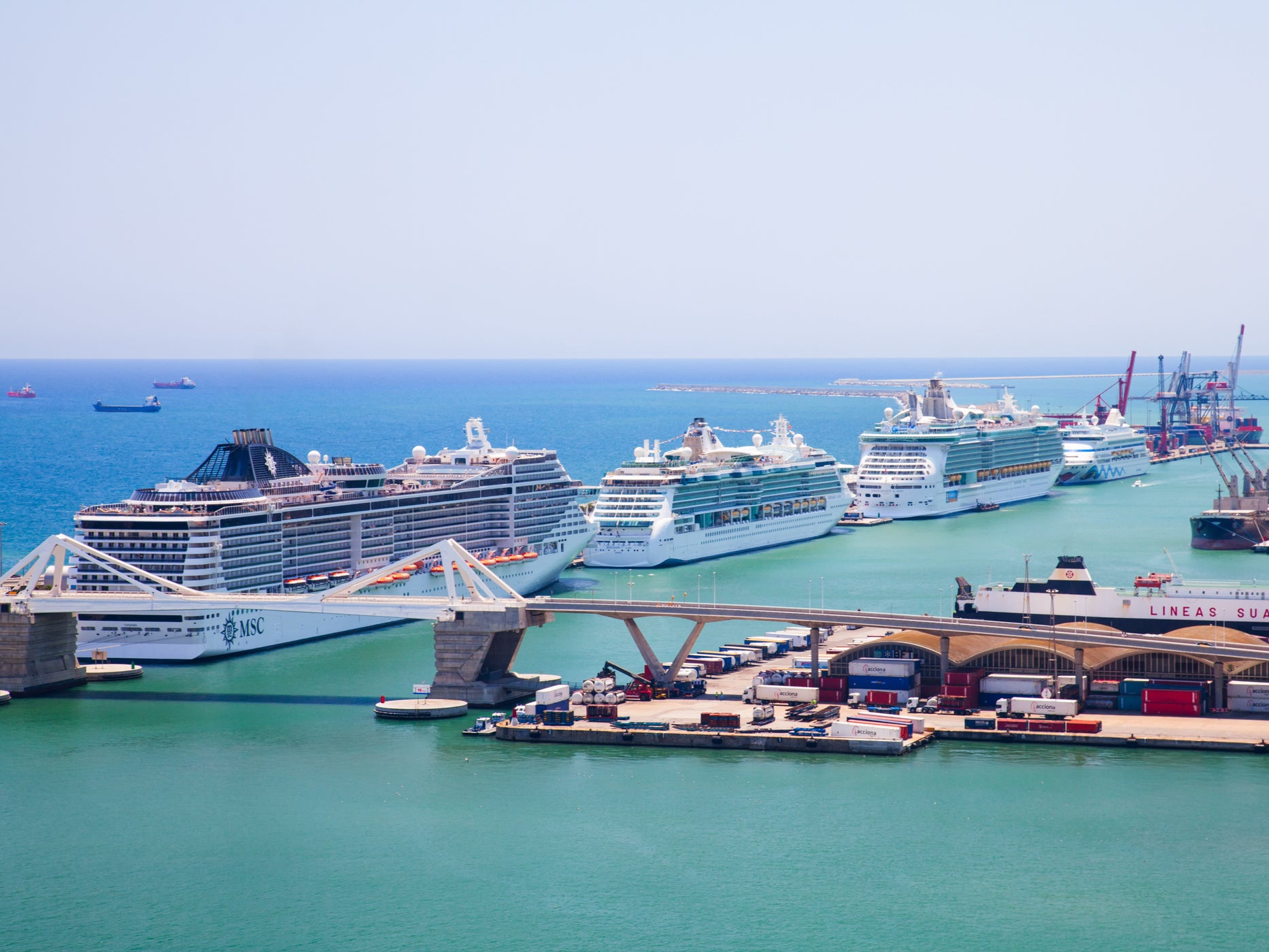 Cruise ship numbers are being limited in Barcelona