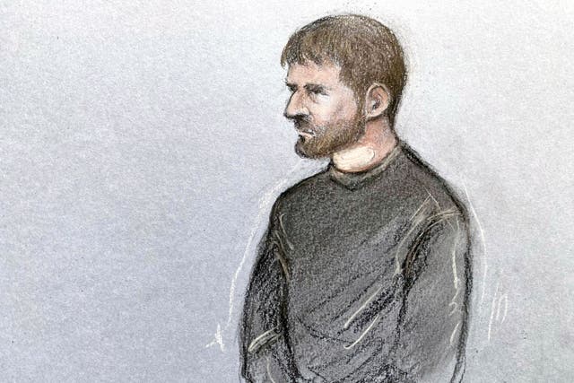 Matteo Bottarelli denied trying to kill three colleagues with a digging tool (Elizabeth Cook/PA)