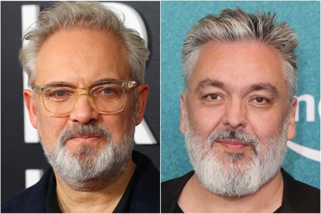 <p>Sam Mendes and Jez Butterworth </p>