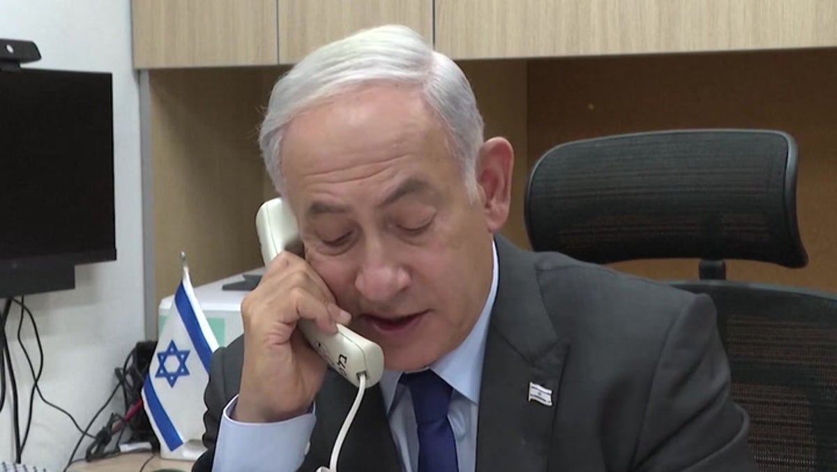 Netanyahu calls Biden to thank him for his support after Hamas attack